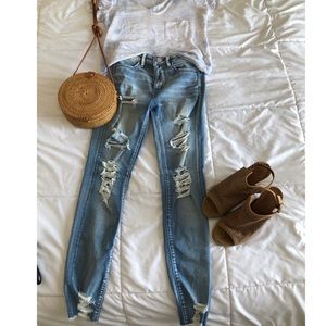 American Eagle super stretch Hi-Rise Jegging